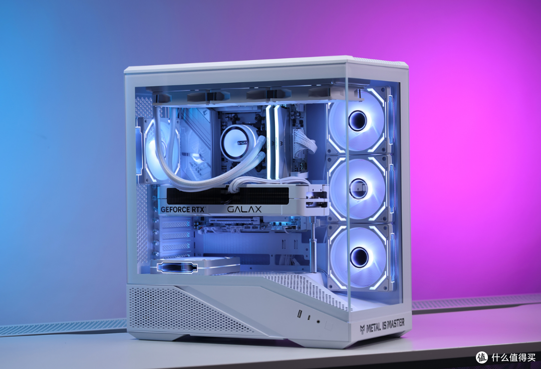 白色AMD性价比装机标准答案,技嘉B850M冰雕搭配98X3D实测