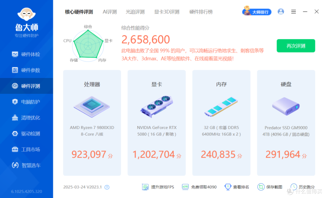 白色AMD性价比装机标准答案,技嘉B850M冰雕搭配98X3D实测