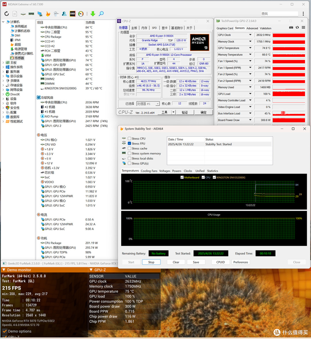 618 装机方案:X870+RTX5070TI+R9 9900X+追风者EVOLV X2装机分享