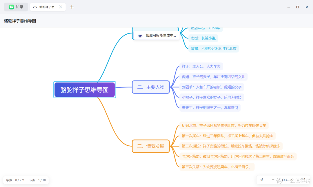 DeepSeek+知犀快速生成思维导图