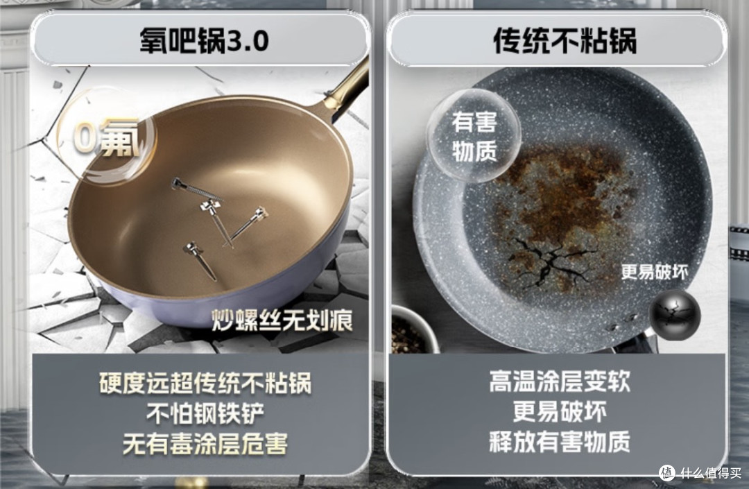 厨房神器👏帝伯朗零氟系列摩登氧吧锅🔥