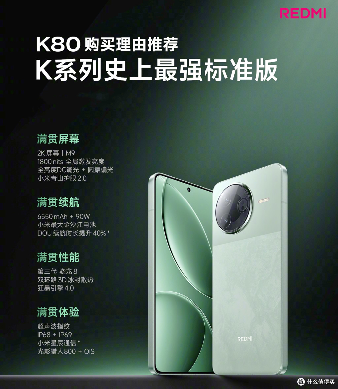 京东618手机销量排名:红米K80排名第四,第一名意料之中