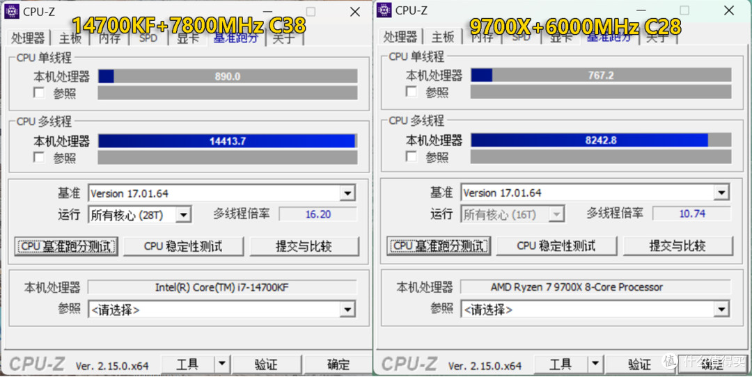 决赛圈,I/A平台怎么选?同价14700KF/9700X配置实测给你答案