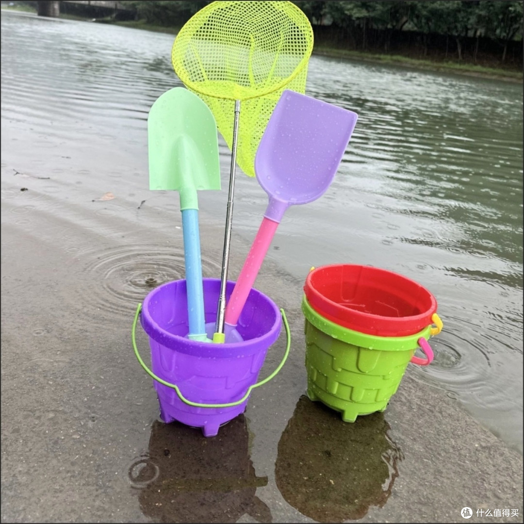 夏日玩水玩沙神器!这套沙滩桶套装太值了