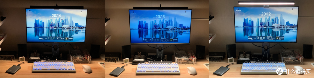屏幕挂灯:黄金角+太阳灯珠,深夜工作眼睛不酸了!