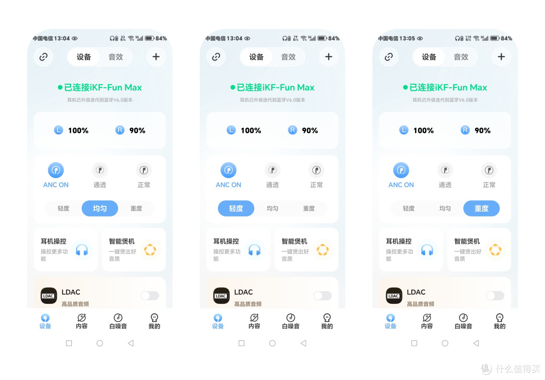 iKF Fun Max入耳式降噪耳机,通勤必备!-50dB深海级降噪 + 3.9g无感佩戴,重构都市静音时光!!