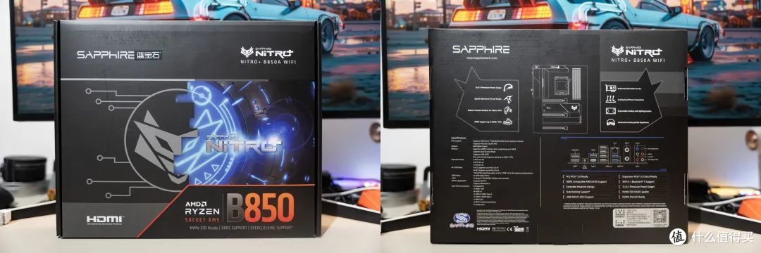 便宜大板稳控旗舰U显!蓝宝石氮动B850A主板实测