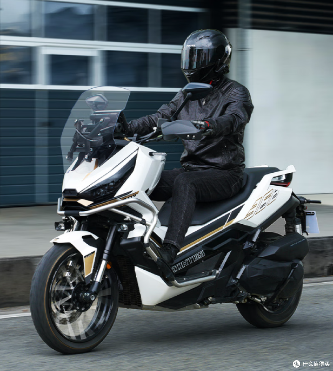 升仕zontes 368g踏板摩托车