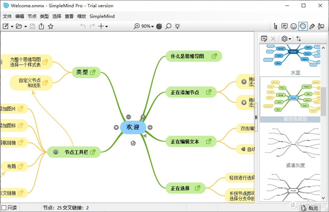 SimpleMind Pro：思维导图编辑工具