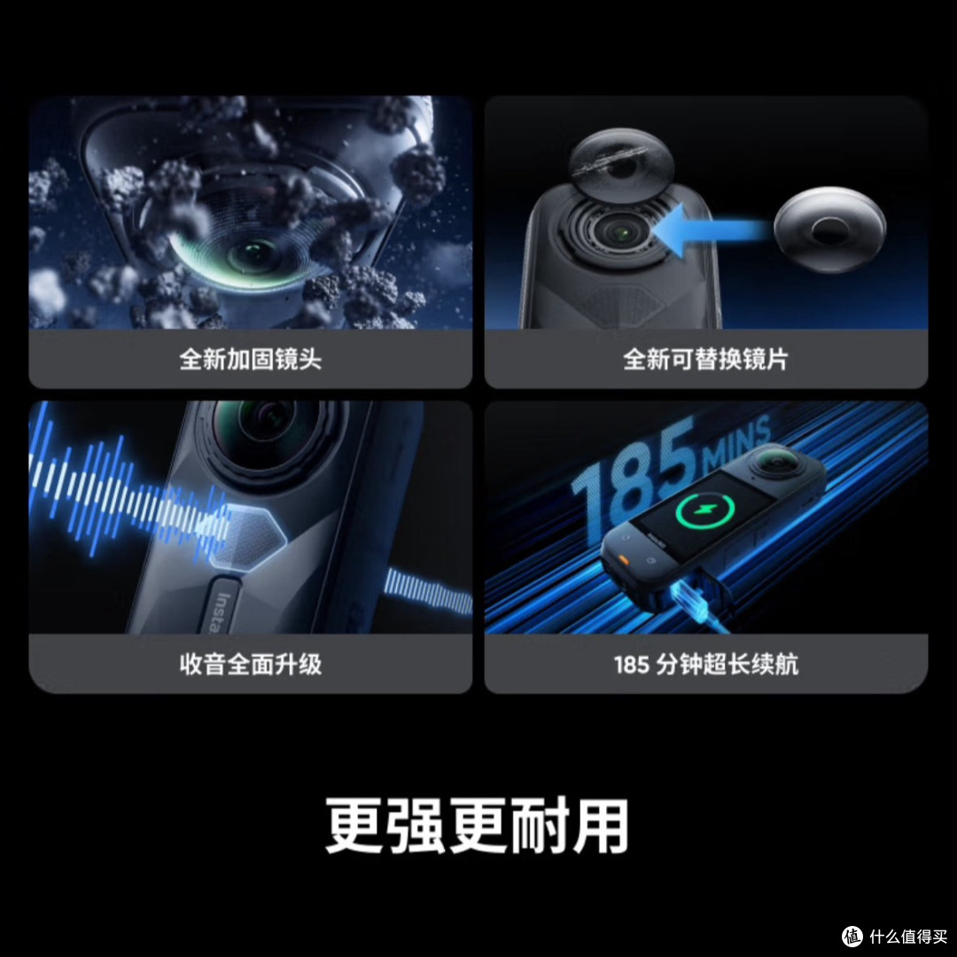 影石X5全景相机8K高清防抖