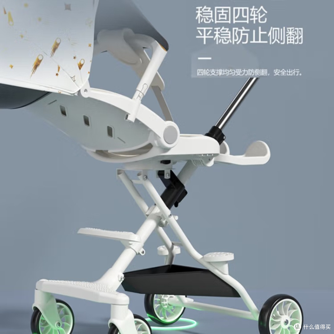 带娃出行首选,COOKSS遛娃车真香
