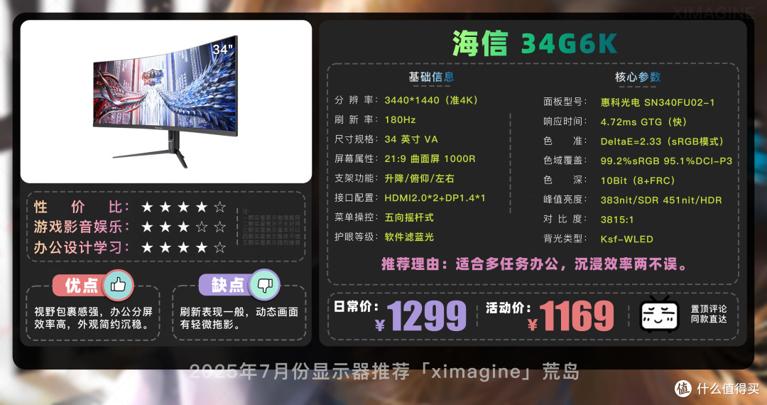 【25年7月显示器推荐】教父级电竞显示器选购指南新手必看!