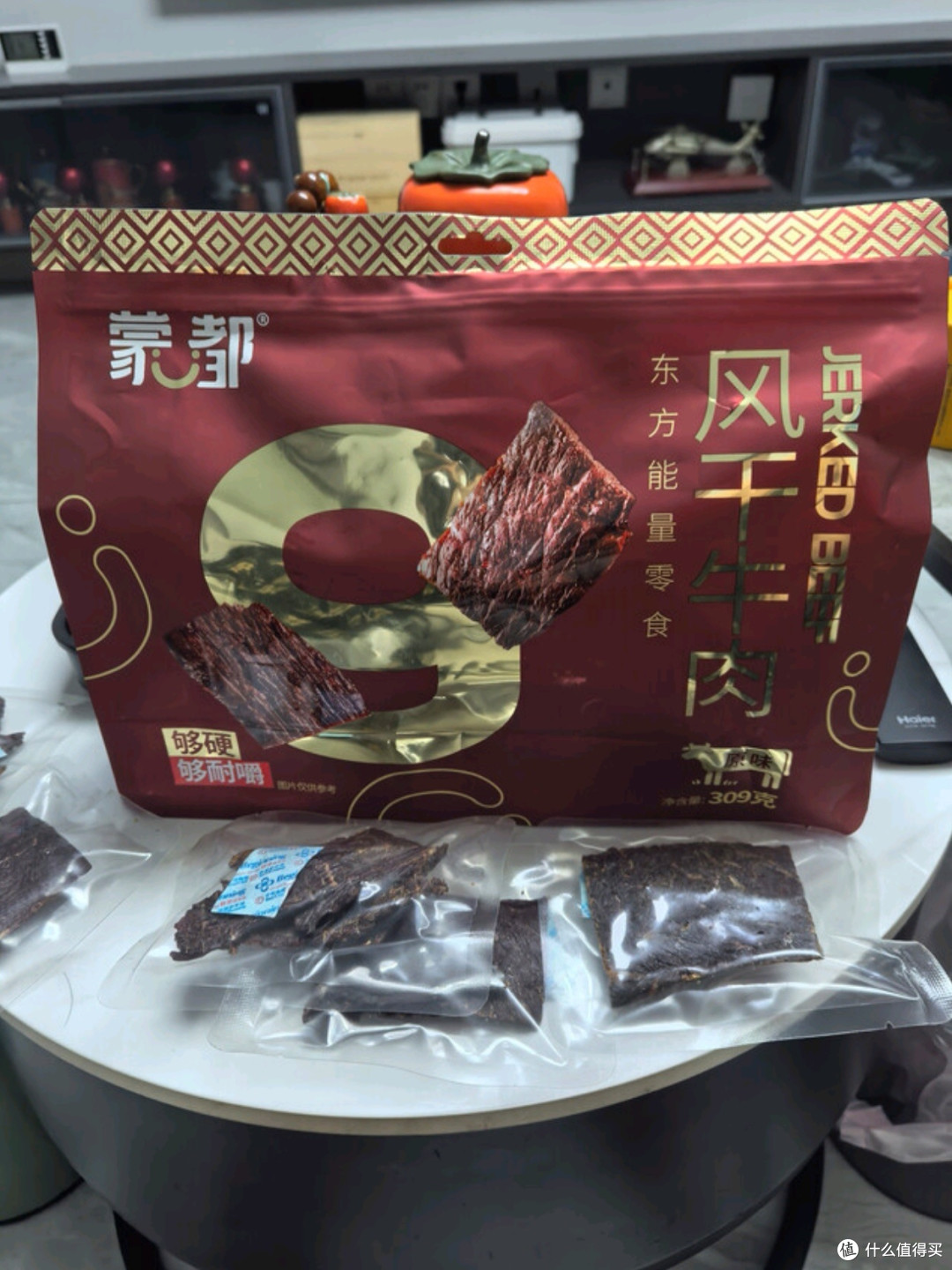 蒙都风干牛肉干孜然味488g测评：草原风味的醇厚与便捷享受