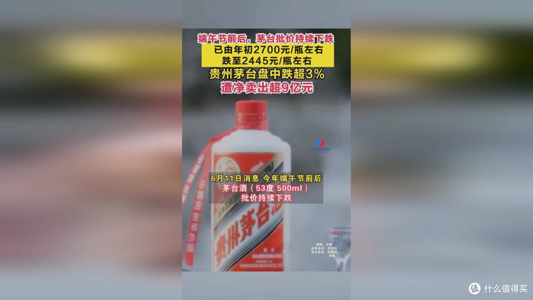 茅台股价跌,电商价格也波动大!