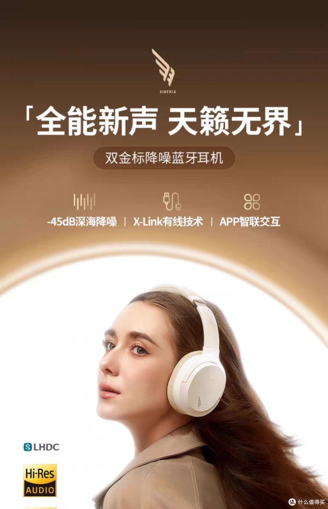 西伯利亚羽DM02主动降噪耳机