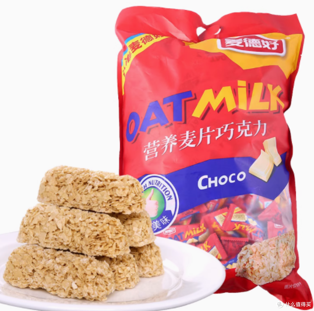 麦德好旗舰店原味燕麦巧克力酥 2500g：甜蜜酥脆，畅享美味时光