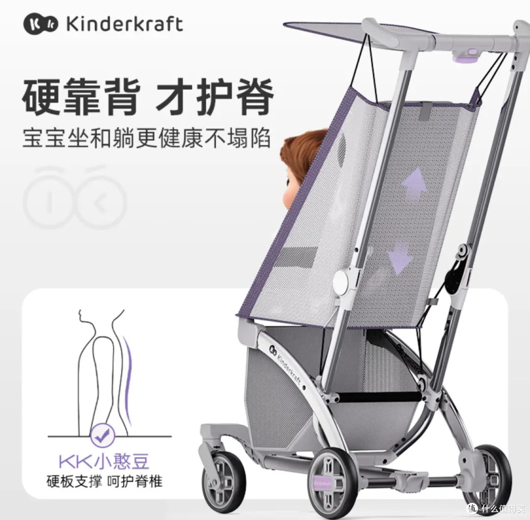 618奶爸带娃必备神器KinderKraft KK推车,带娃出行的超级助手!