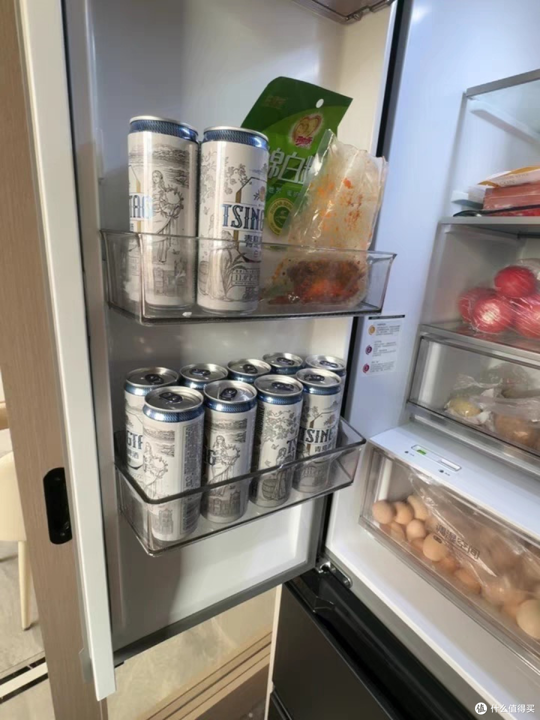 青岛啤酒白啤330ml*12听开箱体验