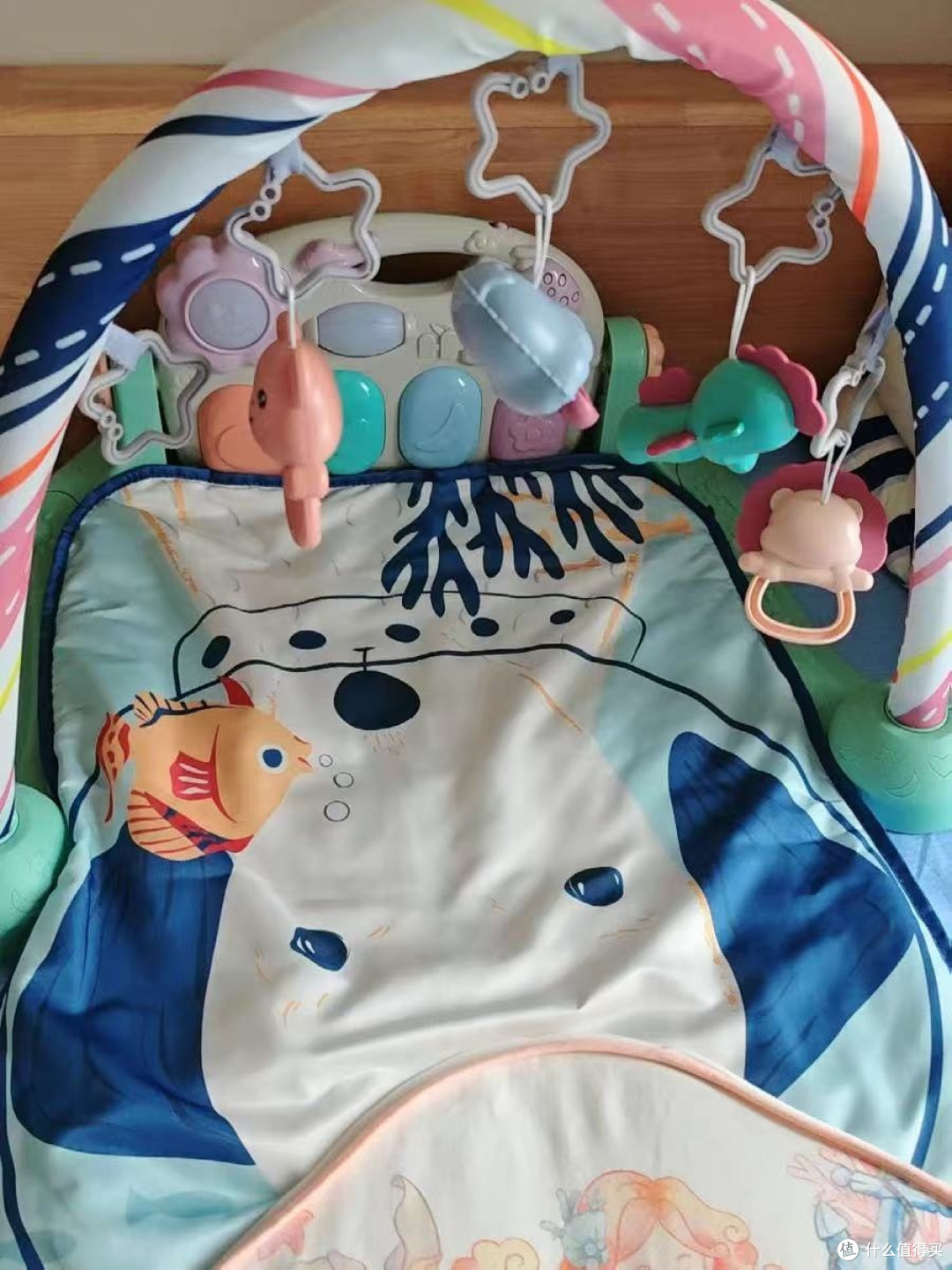 挖到带娃界的"哄睡神器"——Babycare婴儿健身架脚踏钢琴！