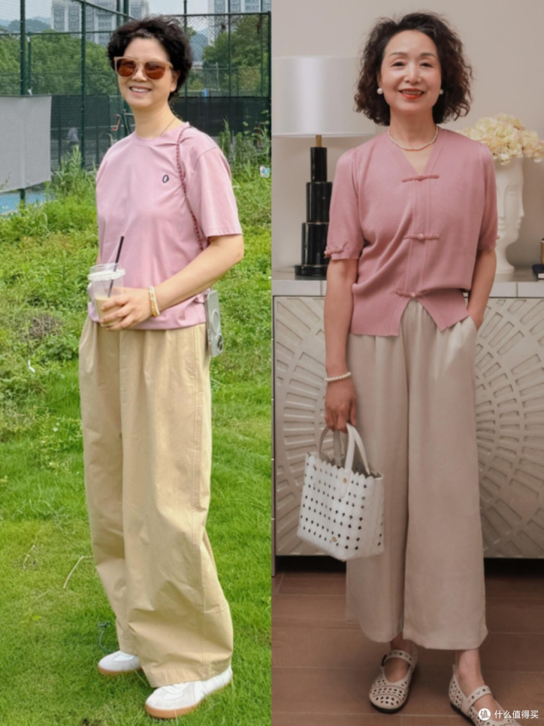 为什么劝上了年纪的女人多穿“粉色”?不装嫩不刻意,温柔又高级