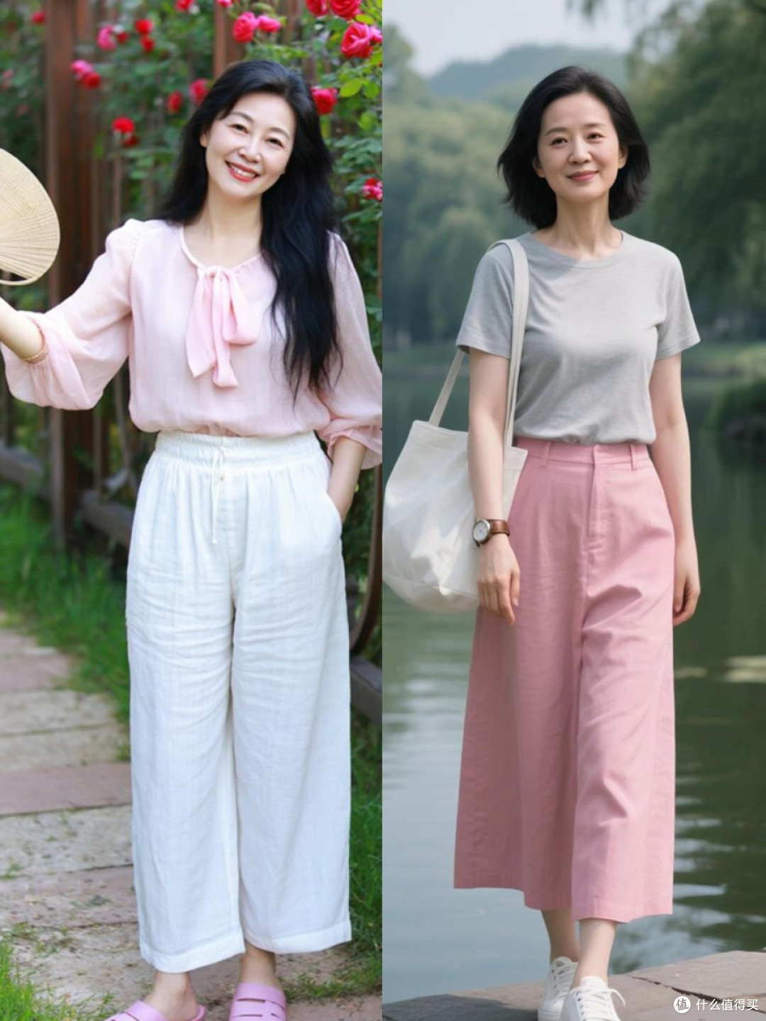 为什么劝上了年纪的女人多穿“粉色”?不装嫩不刻意,温柔又高级