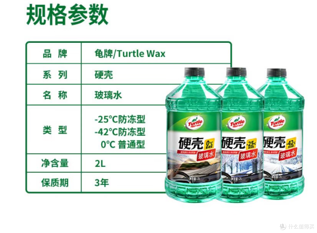 夏季汽车必备:龟牌硬壳玻璃水,强力去污,让你夏季行车无忧!