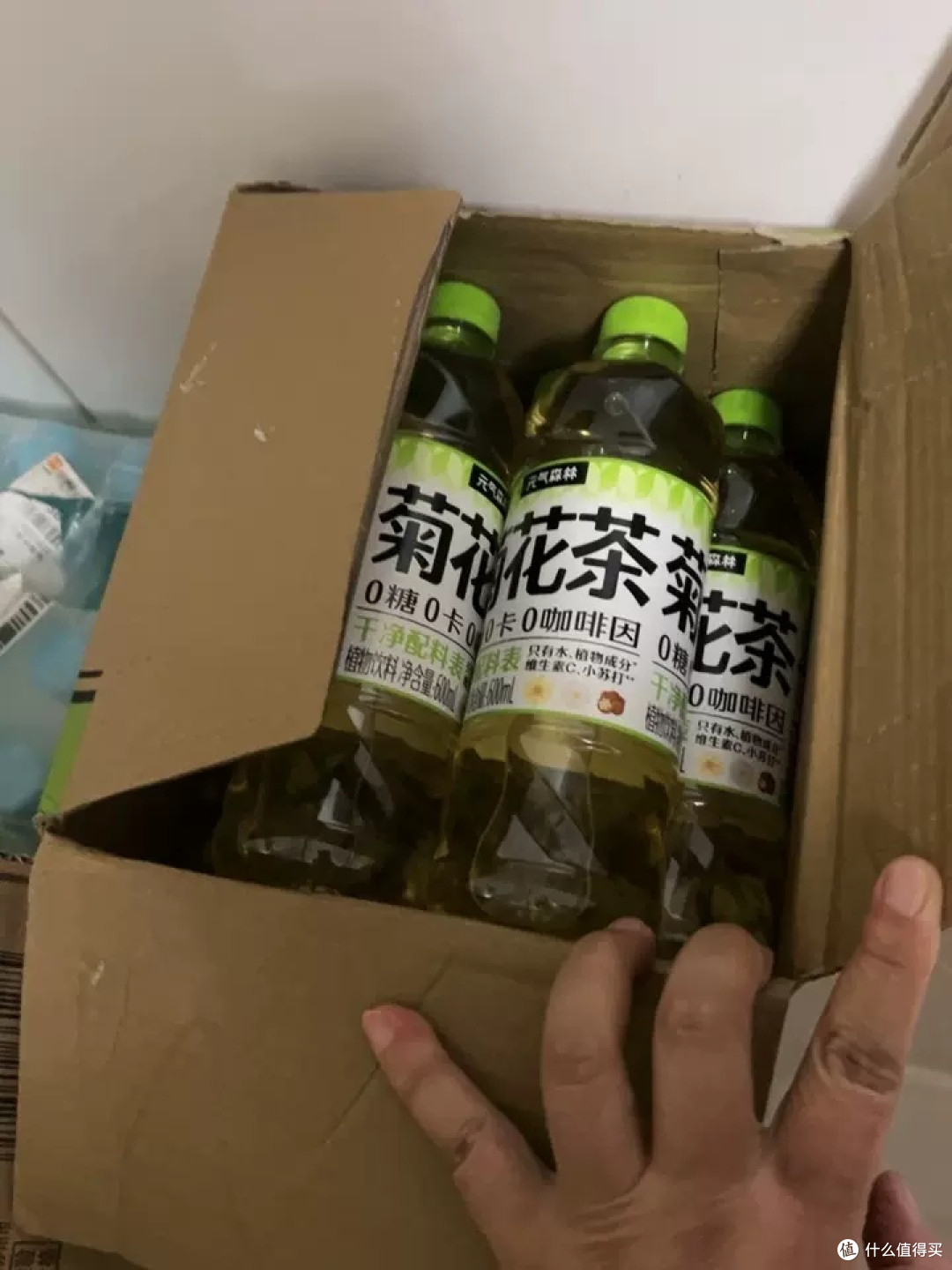 夏日吃喝元气森林菊花茶:清爽低糖
