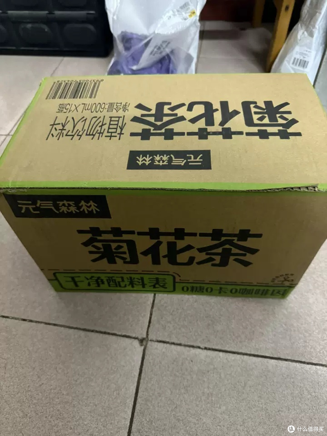 夏日吃喝元气森林菊花茶:清爽低糖