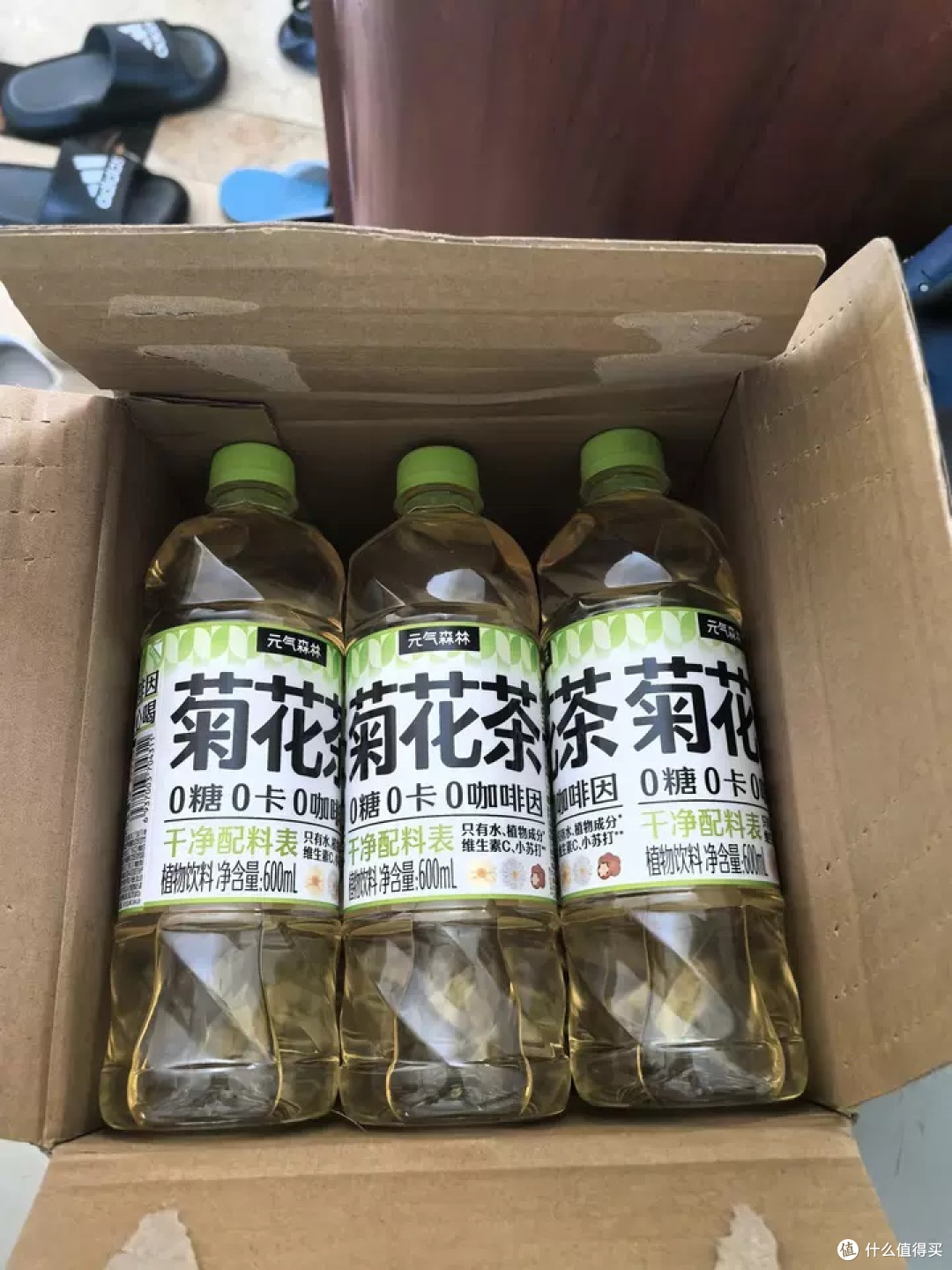 夏日吃喝元气森林菊花茶:清爽低糖