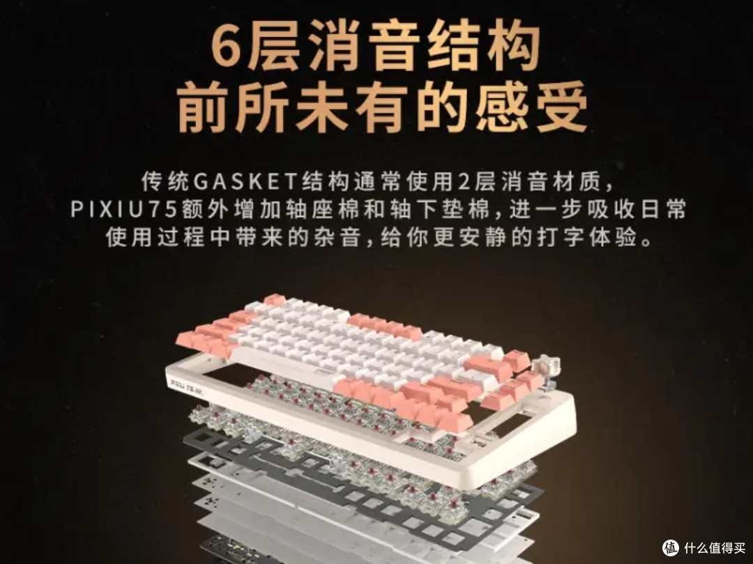 CHERRY樱桃PIXIU75键盘体验