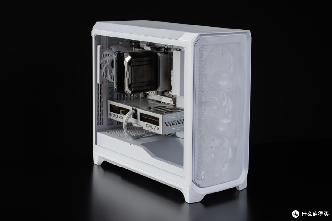 分形工艺Meshify3 XL+ROG Z890APEX+影驰4070Ti S金属大师装机