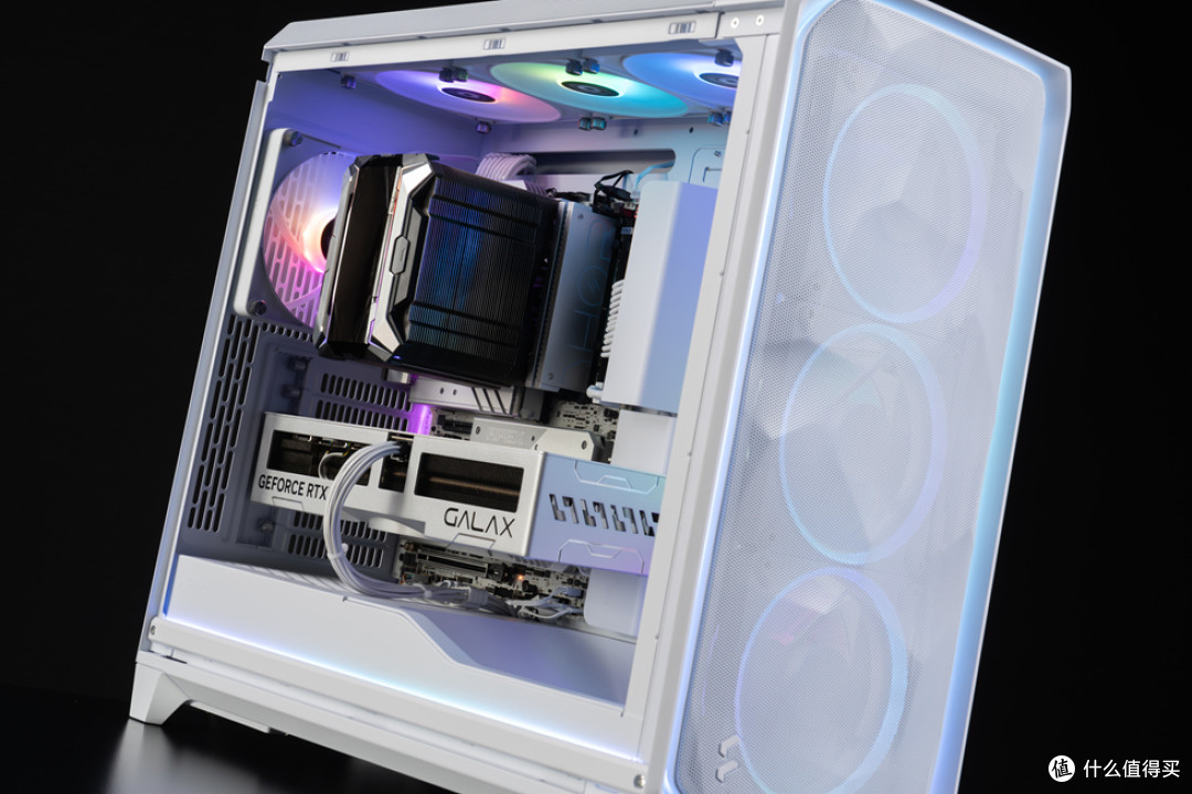分形工艺Meshify3 XL+ROG Z890APEX+影驰4070Ti S金属大师装机