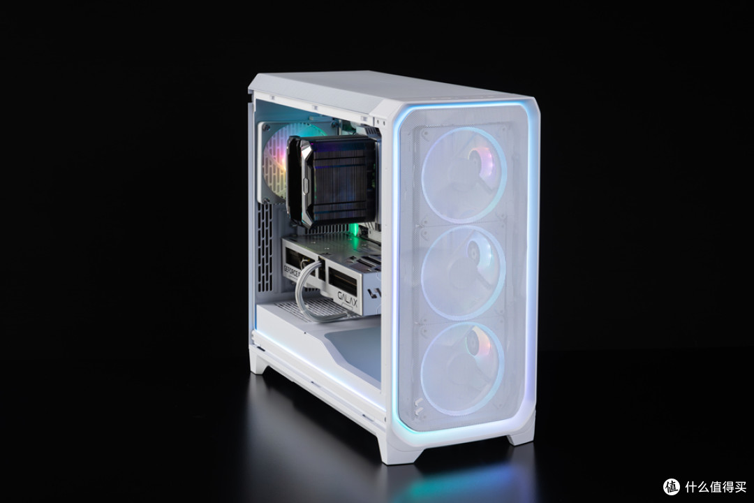 分形工艺Meshify3 XL+ROG Z890APEX+影驰4070Ti S金属大师装机