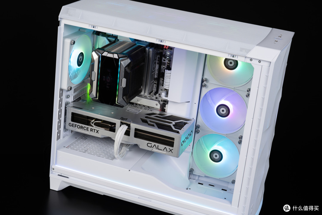 分形工艺Meshify3 XL+ROG Z890APEX+影驰4070Ti S金属大师装机