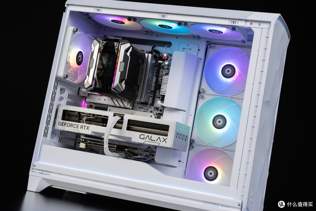 分形工艺Meshify3 XL+ROG Z890APEX+影驰4070Ti S金属大师装机