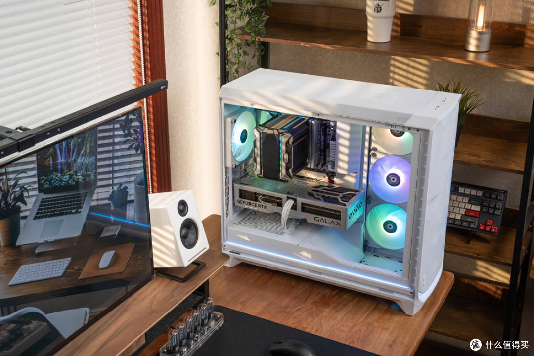 分形工艺Meshify3 XL+ROG Z890APEX+影驰4070Ti S金属大师装机