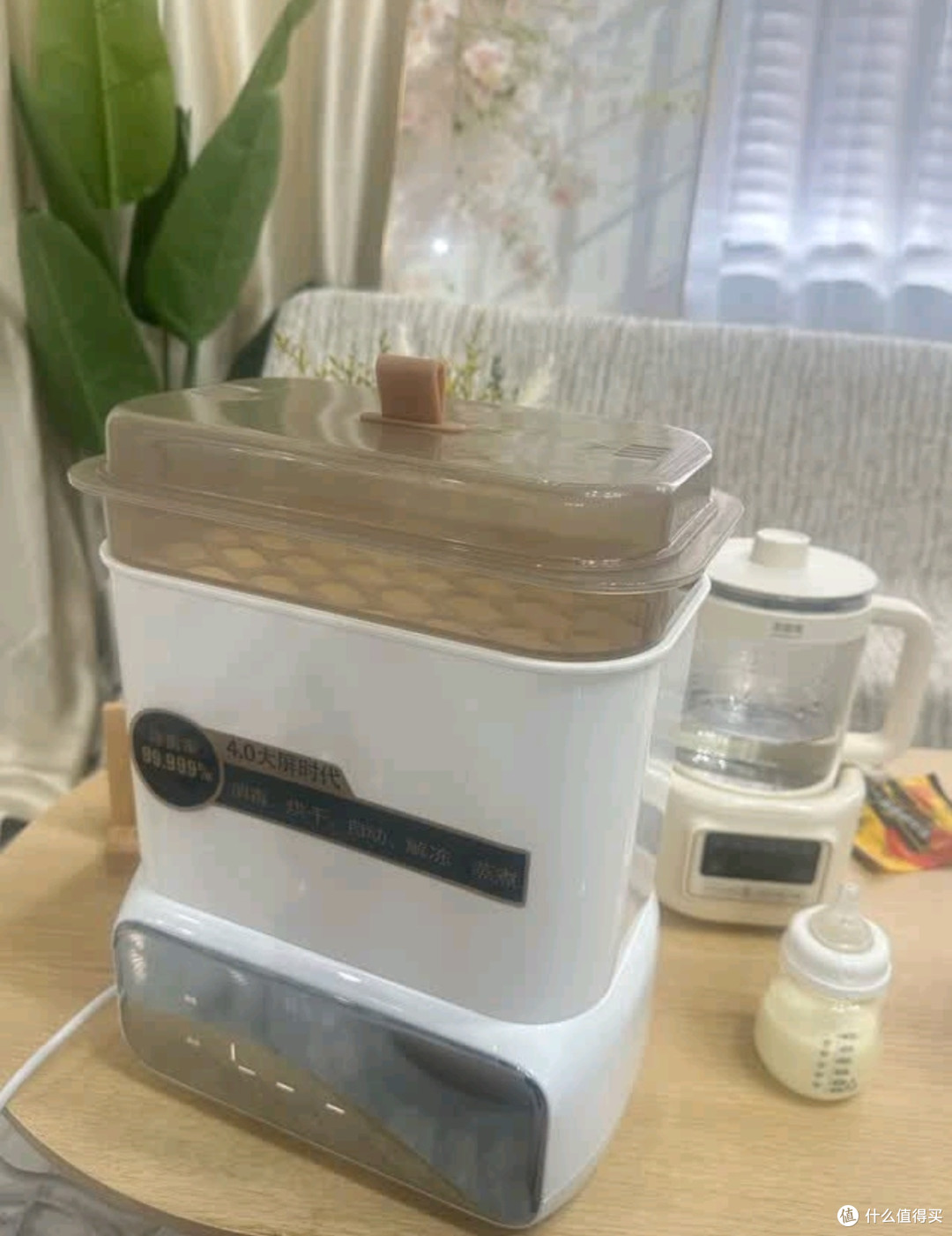 贝因美(Beingmate)恒温水壶婴儿奶瓶消毒器柜烘干冲奶温