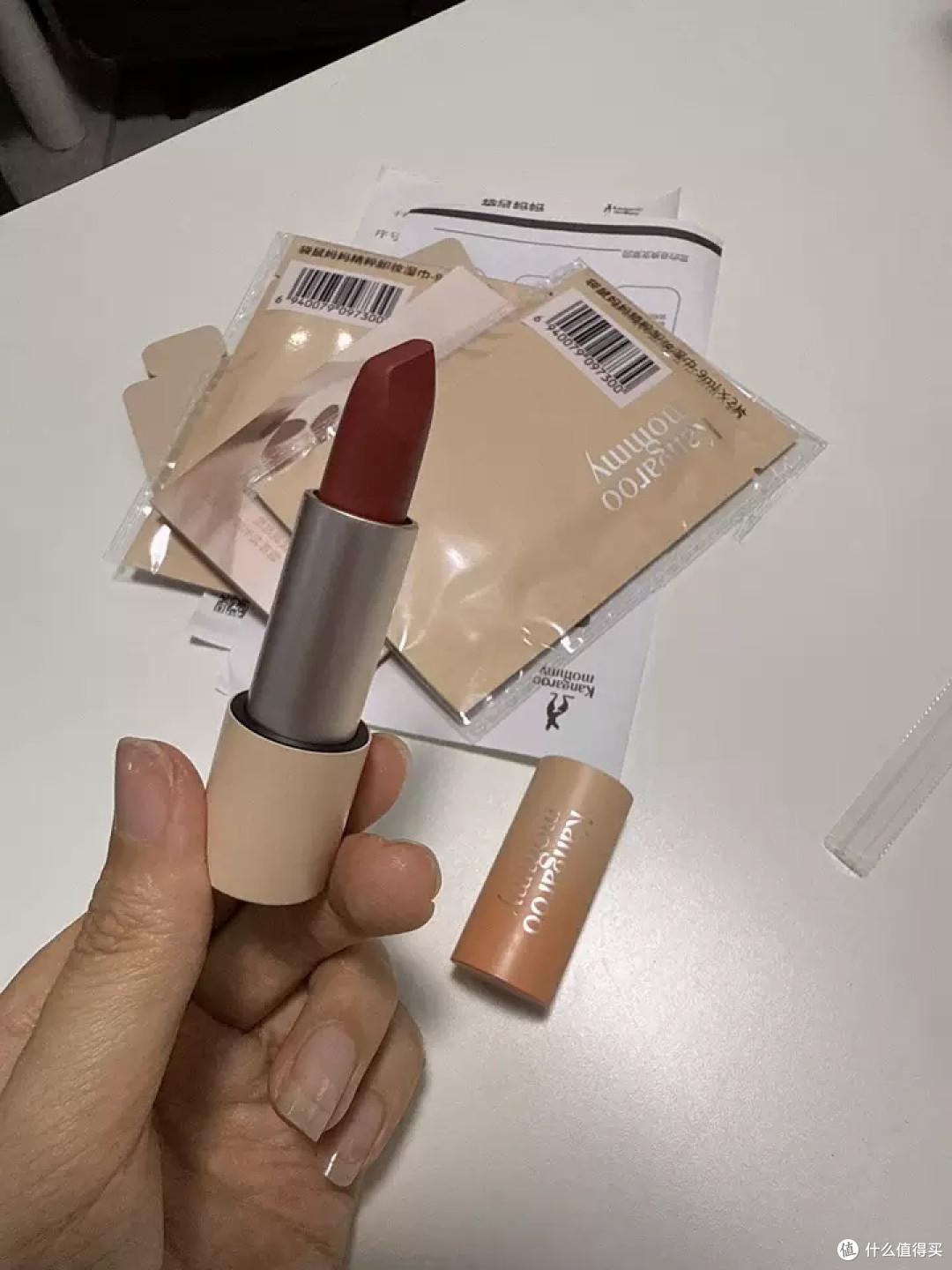 袋鼠妈妈纯净准孕妇专用口红购后体验