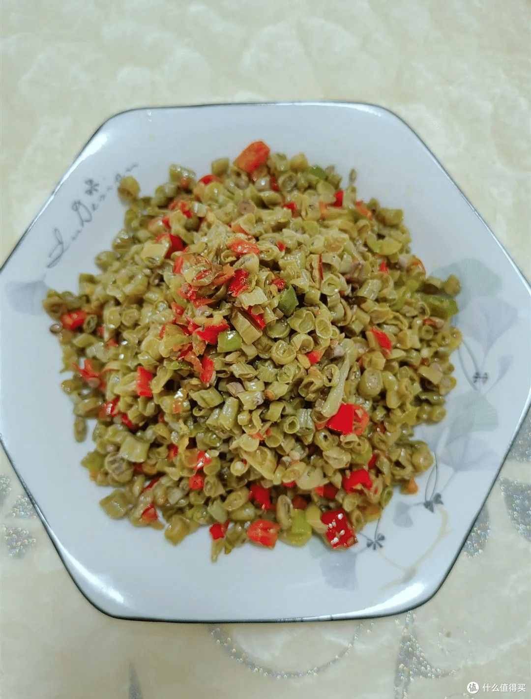 家常菜推荐-辣椒炒酸豆角末