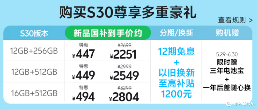 vivo S30，国补两千档机型，配置也是很均衡的。