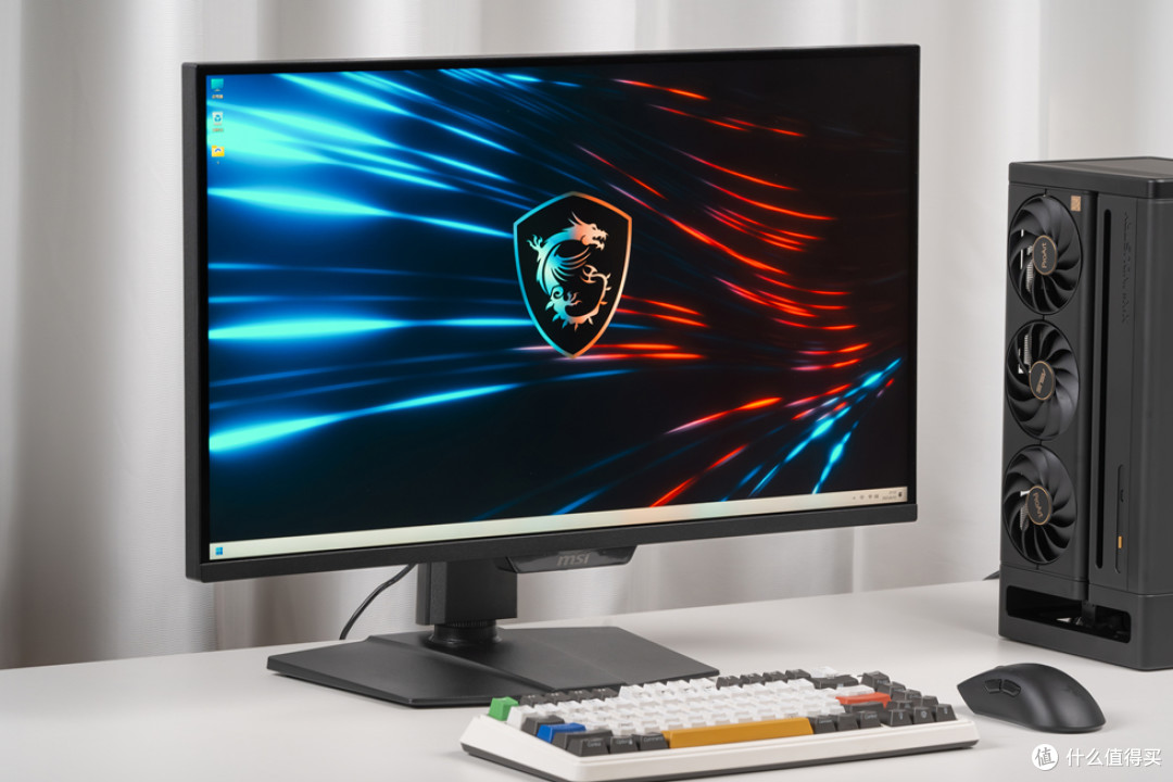 微星 MAG 274UPDF E16M 27寸 4K160Hz MiniLED显示器开箱体验!