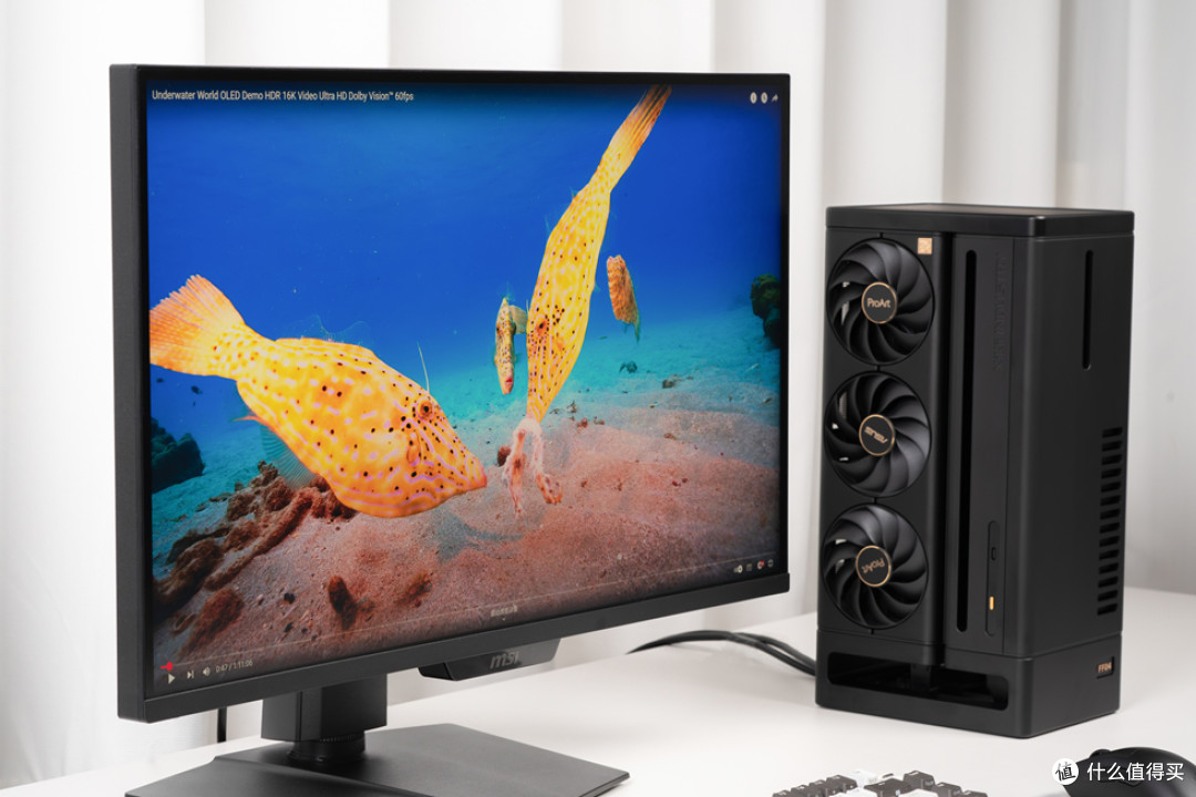 微星 MAG 274UPDF E16M 27寸 4K160Hz MiniLED显示器开箱体验!