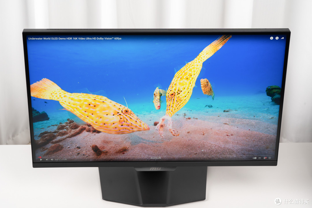 微星 MAG 274UPDF E16M 27寸 4K160Hz MiniLED显示器开箱体验!