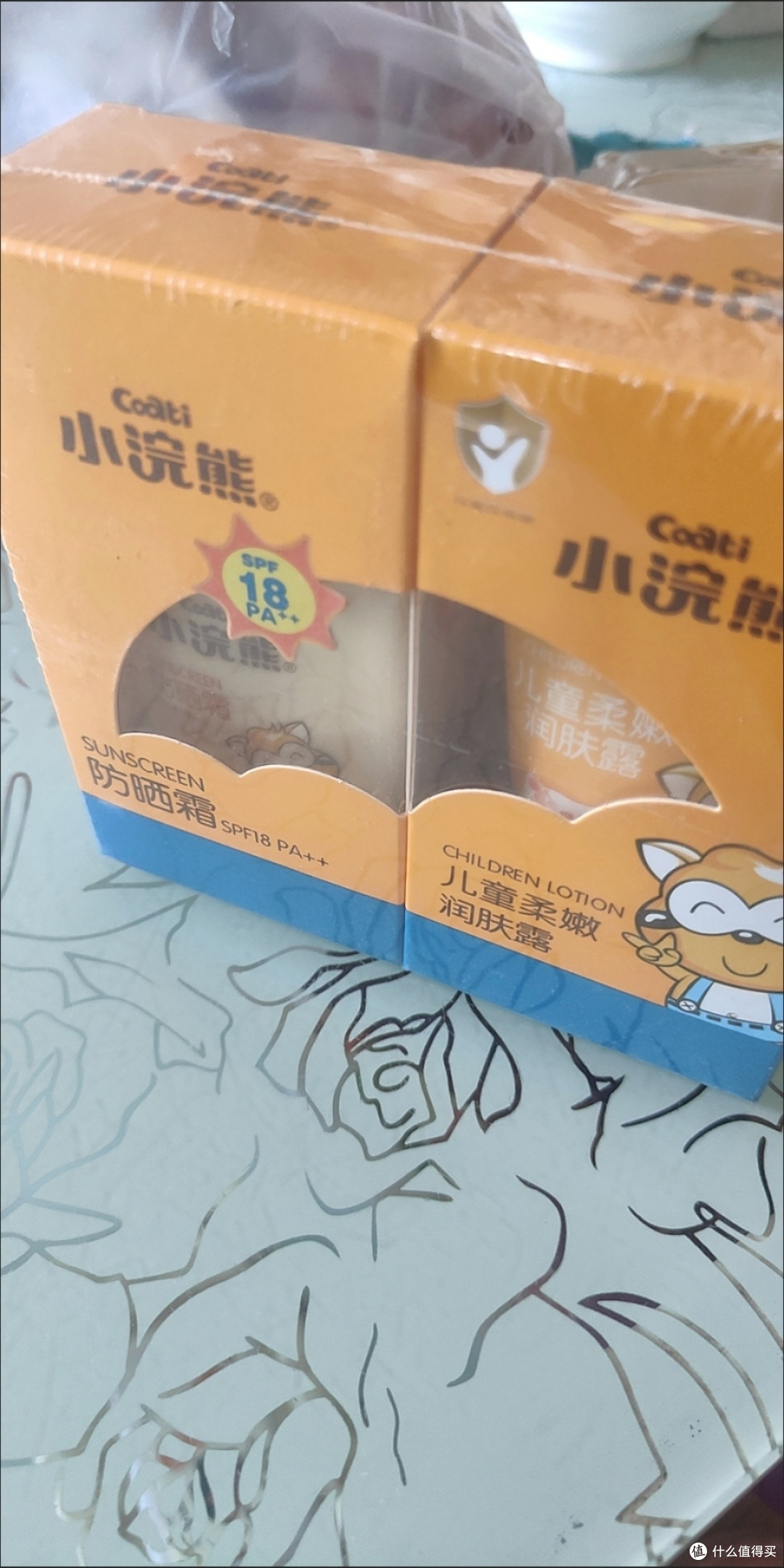 挖到宝!小浣熊儿童防晒霜套装,闭眼入!