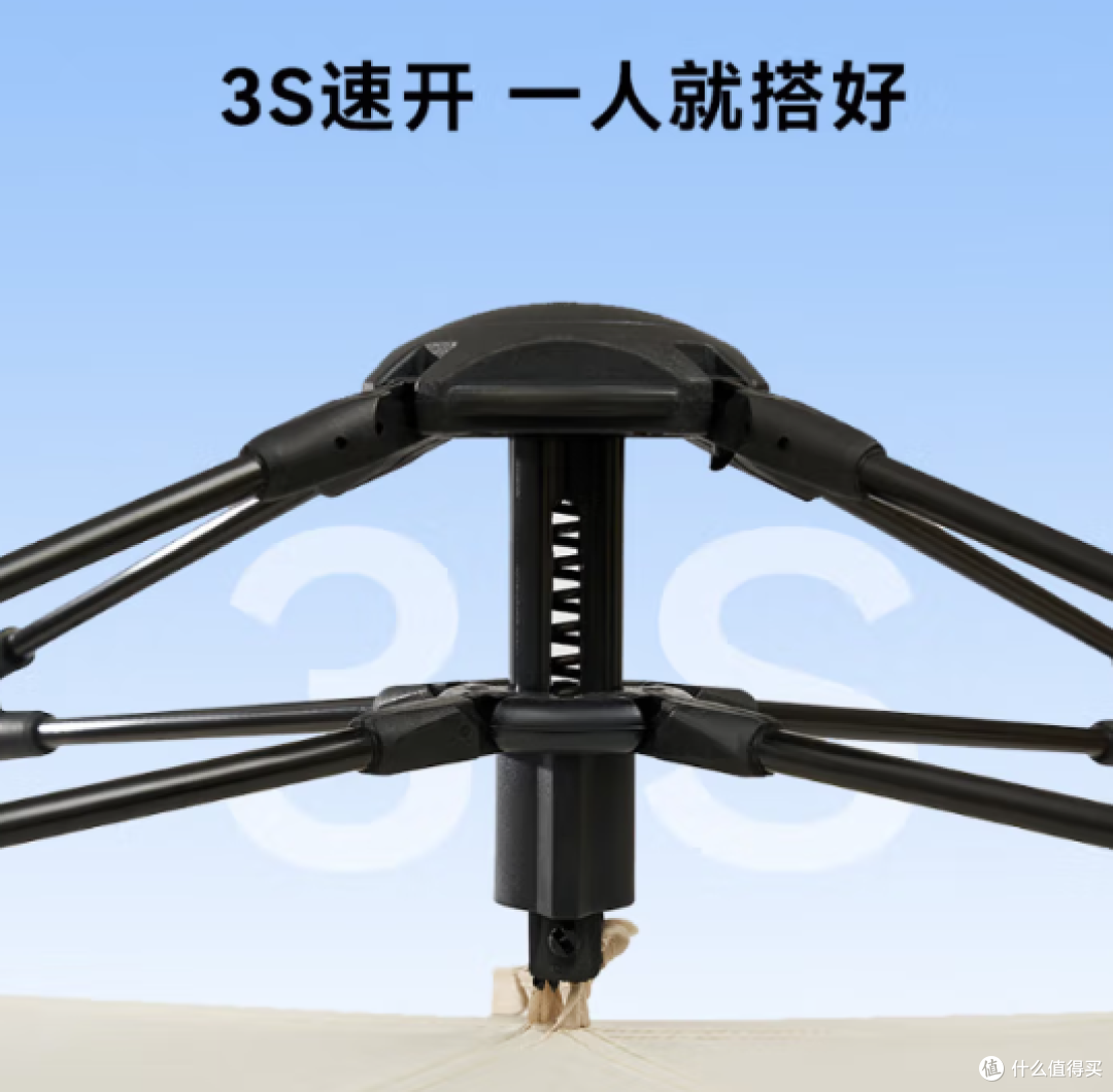 京东京造轻简速开帐篷4.4评测:一键开合的公园防晒专家