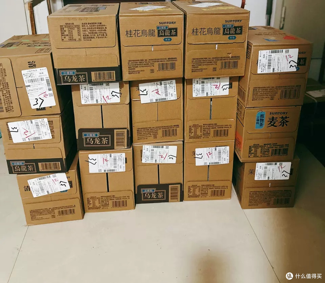 三得利无糖大麦茶:清爽解腻