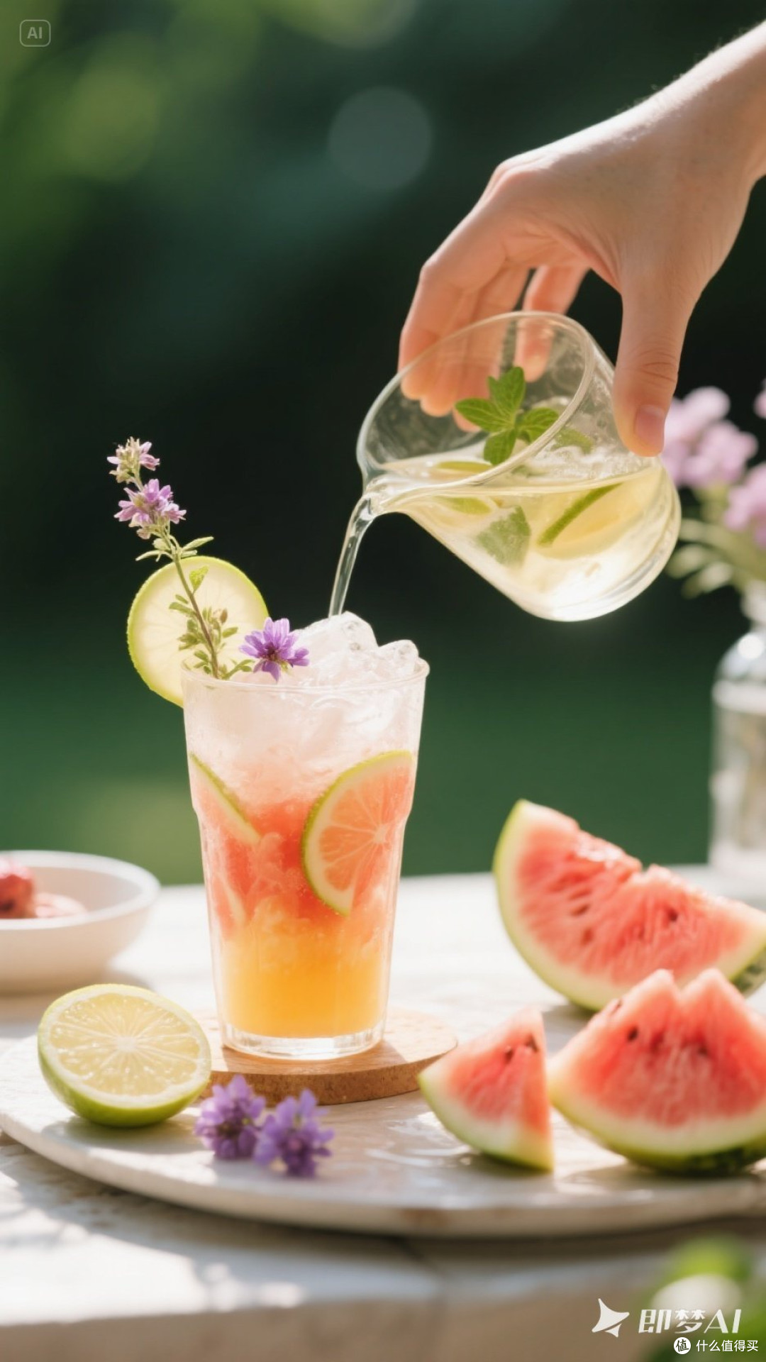 夏日清凉饮品DIY,如自制水果冰沙、花草茶配方分享