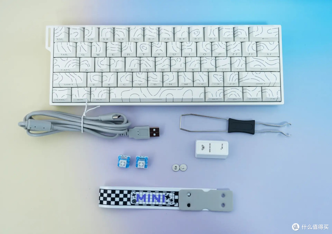 🐺狼蛛MINI60HE MAX版磁轴键盘！桌面精简大成功！