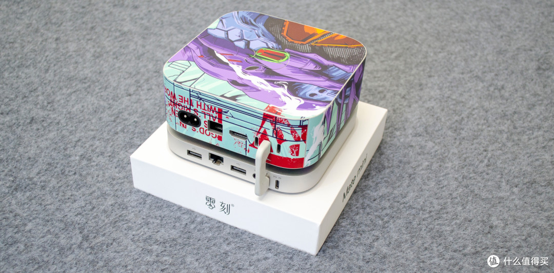 Mac mini M4的最佳搭子, 零刻Mate mini 雷电5高速扩展坞