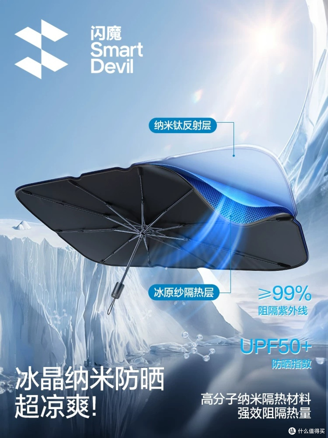 闪魔汽车遮阳伞分享